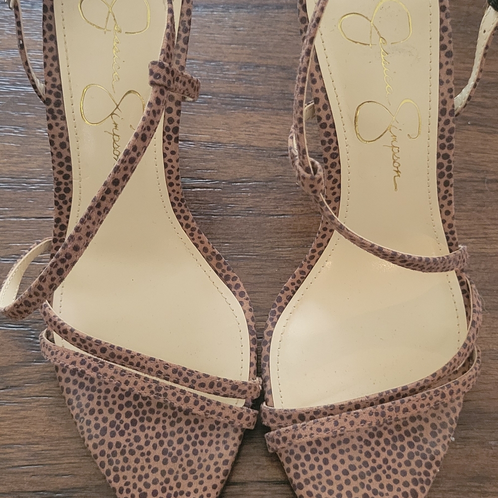 Jessica Simpson Tan Strappy Sandals